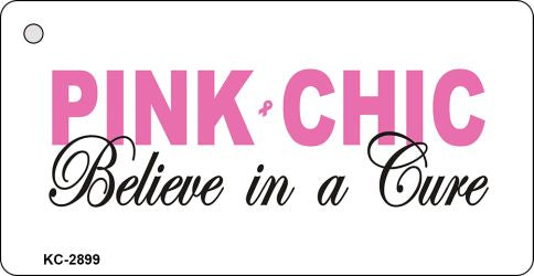 Pink Chic Novelty Aluminum Key Chain KC-2899