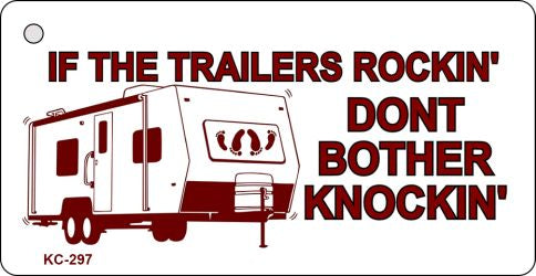 Trailers Rockin Novelty Aluminum Key Chain KC-297