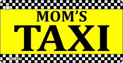 Moms Taxi Novelty Aluminum Key Chain KC-337