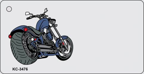Motorcycle OffSet Novelty Aluminum Key Chain KC-3476