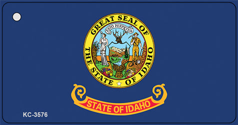 Idaho State Flag Novelty Aluminum Key Chain KC-3576