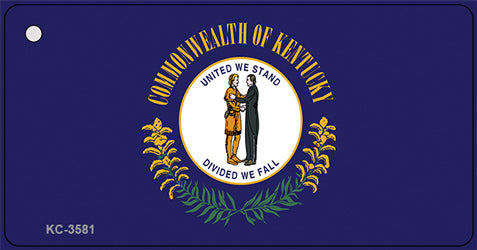 Kentucky State Flag Novelty Aluminum Key Chain KC-3581