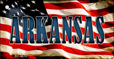 Arkansas Novelty Aluminum Key Chain KC-3615