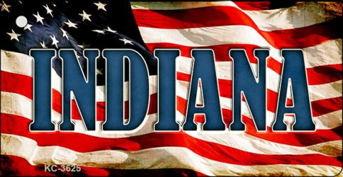 Indiana Novelty Aluminum Key Chain KC-3625