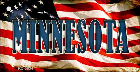 Minnesota Novelty Aluminum Key Chain KC-3634