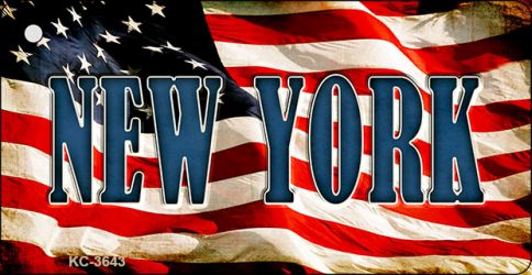 New York Novelty Aluminum Key Chain KC-3643