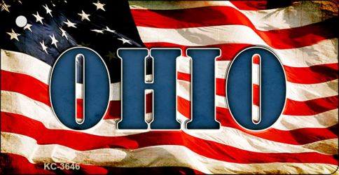 Ohio Novelty Aluminum Key Chain KC-3646