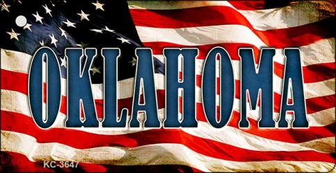 Oklahoma Novelty Aluminum Key Chain KC-3647