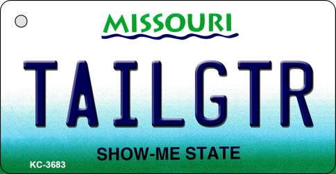 Tailgtr Missouri Novelty Metal Key Chain KC-3683