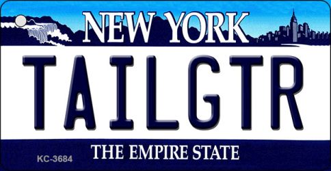 Tailgtr New York Novelty Metal Key Chain KC-3684