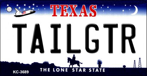 Tailgtr Texas Novelty Metal Key Chain KC-3689