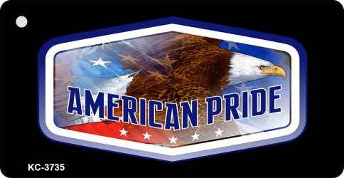 American Pride Novelty Aluminum Key Chain KC-3735