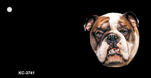 Bulldog OffSet Novelty Aluminum Key Chain KC-3741