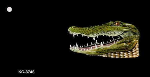 Gator OffSet Novelty Aluminum Key Chain KC-3746