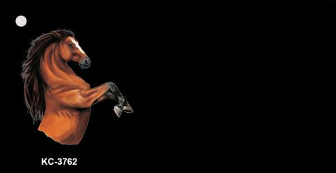 Horse OffSet Novelty Aluminum Key Chain KC-3762