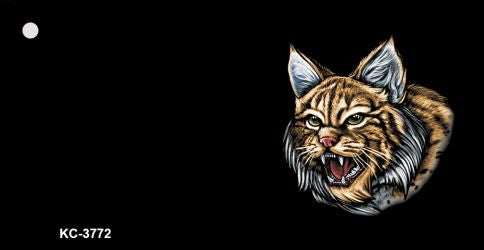 Bobcat OffSet Novelty Aluminum Key Chain KC-3772