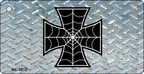 Maltese Spider Diamond Novelty Aluminum Key Chain KC-3812