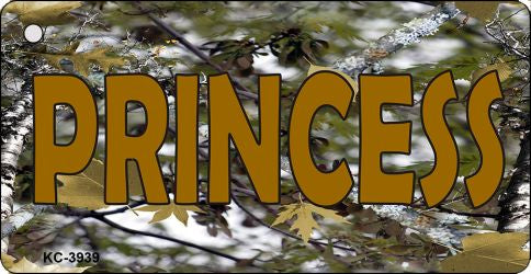 Princess Camo Novelty Aluminum Key Chain KC-3939