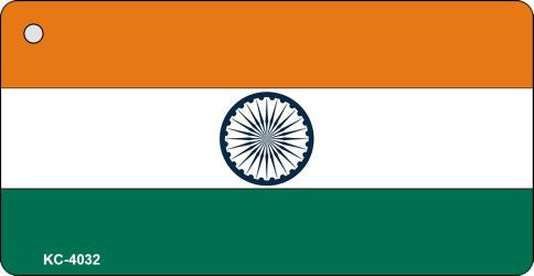 India Flag Novelty Aluminum Key Chain KC-4032