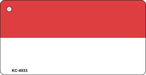 Indonesia Flag Novelty Aluminum Key Chain KC-4033