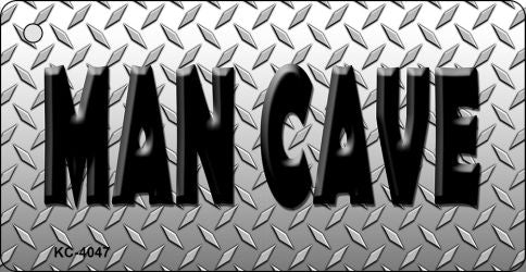 Man Cave Novelty Aluminum Key Chain KC-4047