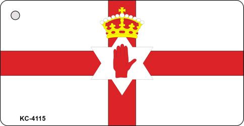 Northern Ireland Flag Novelty Aluminum Key Chain KC-4115