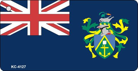 Pitcairn Islands Flag Novelty Aluminum Key Chain KC-4127
