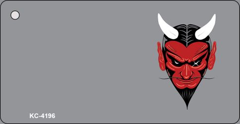 Devil OffSet Novelty Aluminum Key Chain KC-4196