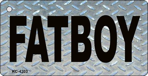 Fatboy Diamond Novelty Aluminum Key Chain KC-4203