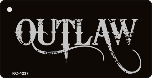 Outlaw Novelty Aluminum Key Chain KC-4237