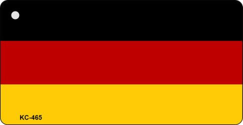 Germany Flag Novelty Aluminum Key Chain KC-465