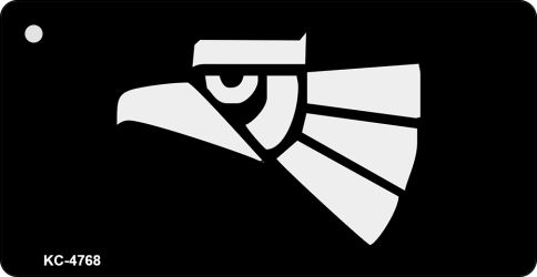 Made In Mexico Eagle Novelty Aluminum Key Chain KC-4768