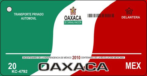Oaxaca Mexico Blank Novelty Metal Key Chain KC-4792