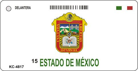 Estado De Mexico Mexico Blank Novelty Metal Key Chain KC-4817