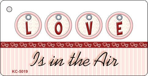 Love Is In The Air Novelty Aluminum Key Chain KC-5019