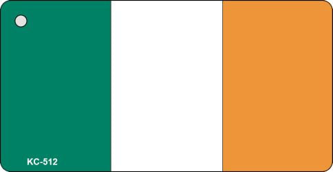 Ireland Flag Novelty Aluminum Key Chain KC-512