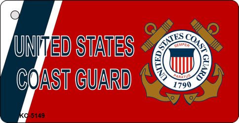 United States Coast Guard Novelty Aluminum Key Chain KC-5149