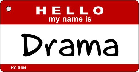 Drama Novelty Aluminum Key Chain KC-5184