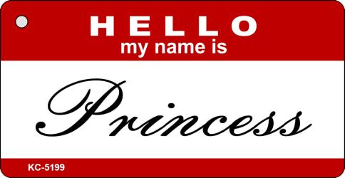 Princess Novelty Aluminum Key Chain KC-5199