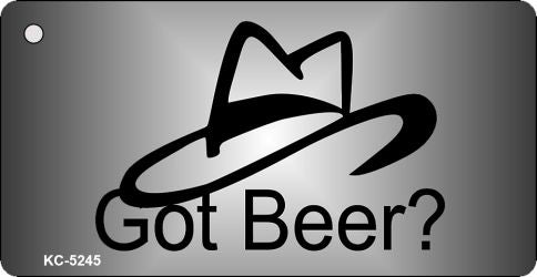 Got Beer Novelty Aluminum Key Chain KC-5245