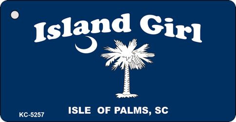 Island Girl Novelty Aluminum Key Chain KC-5257