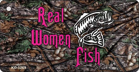 Real Women Fish Novelty Aluminum Key Chain KC-5269