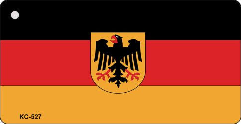 Germany Flag Novelty Aluminum Key Chain KC-527
