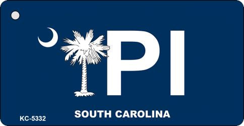 PI Pawleys Island Novelty Aluminum Key Chain KC-5332