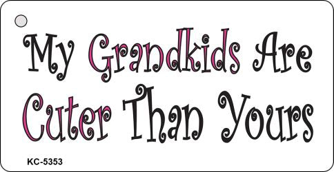 My Grandkids Novelty Aluminum Key Chain KC-5353