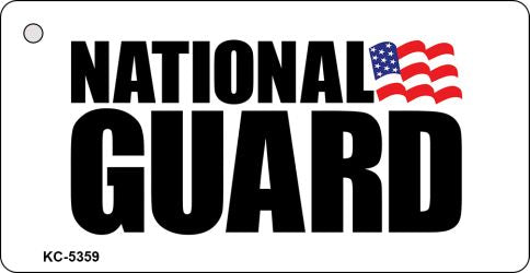 National Guard Novelty Aluminum Key Chain KC-5359