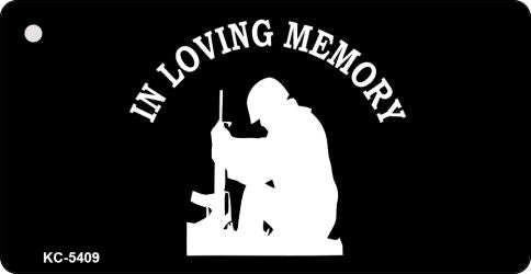 Loving Memory Sitting Novelty Aluminum Key Chain KC-5409