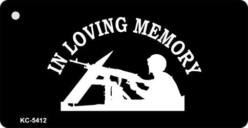 Loving Memory Lookout Novelty Aluminum Key Chain KC-5412
