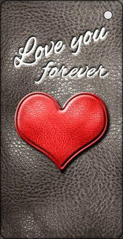 Love You Forever Novelty Metal Key Chain KC-5700