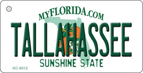 Tallahassee Florida State License Plate Tag Key Chain KC-6012